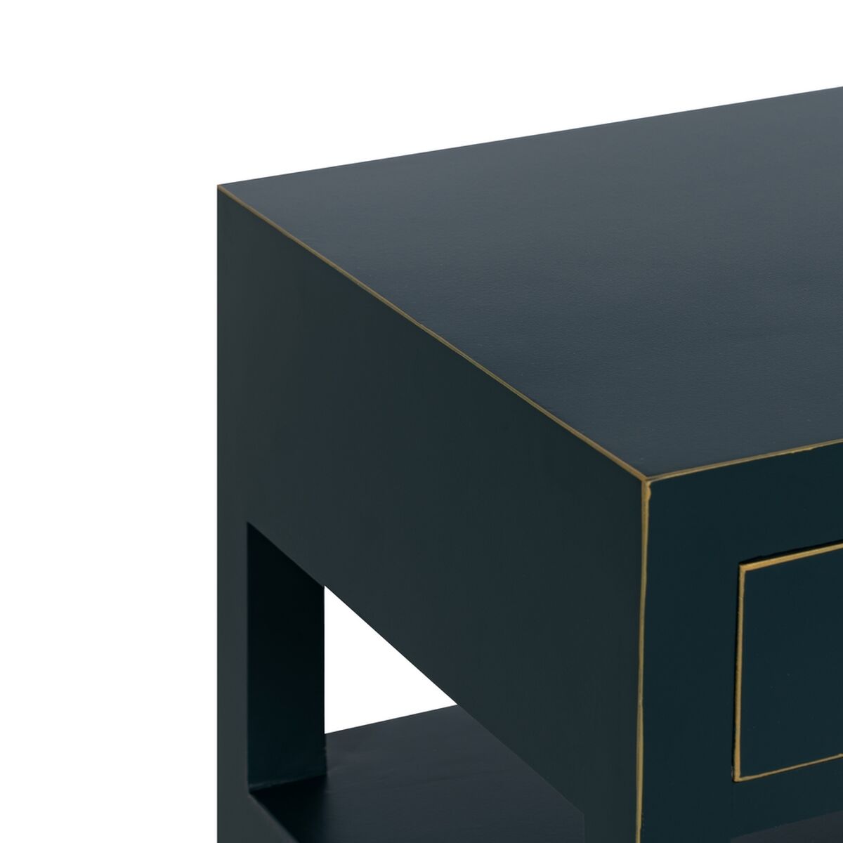 Comodino ORIENTE Azzurro Legno MDF 50 x 40 x 66 cm